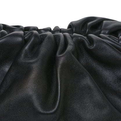 Bottega Veneta Smooth Butter Calf The Pouch Oversized Clutch Black 9 of 11