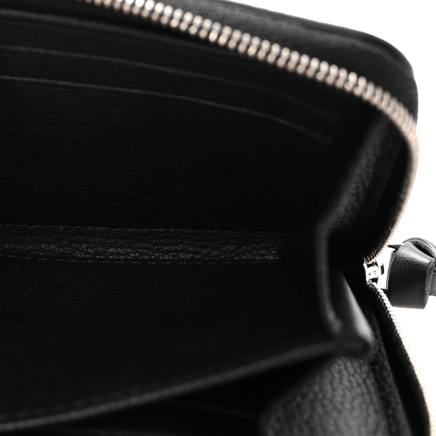 Louis Vuitton Calfskin Lockme Zippy Coin Purse Black 5 of 7
