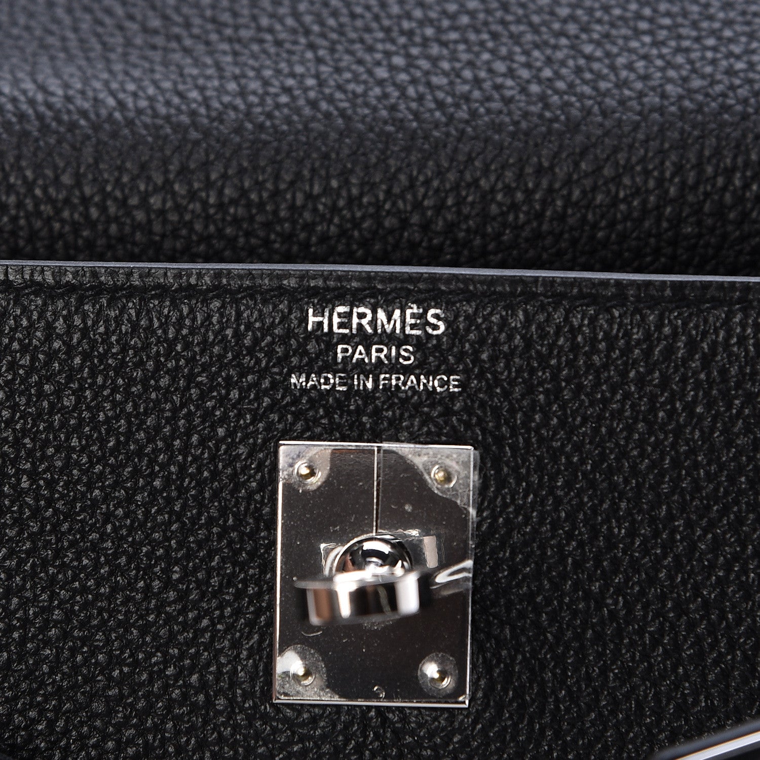 Hermes Togo Kelly Retourne 25 Black 18 of 38