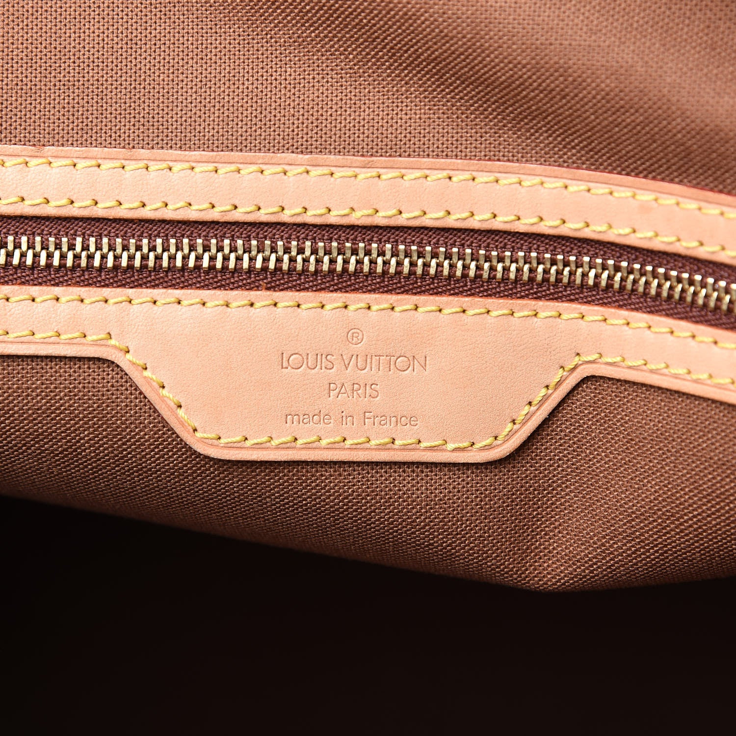 Louis Vuitton Monogram Cabas Mezzo 5 of 11