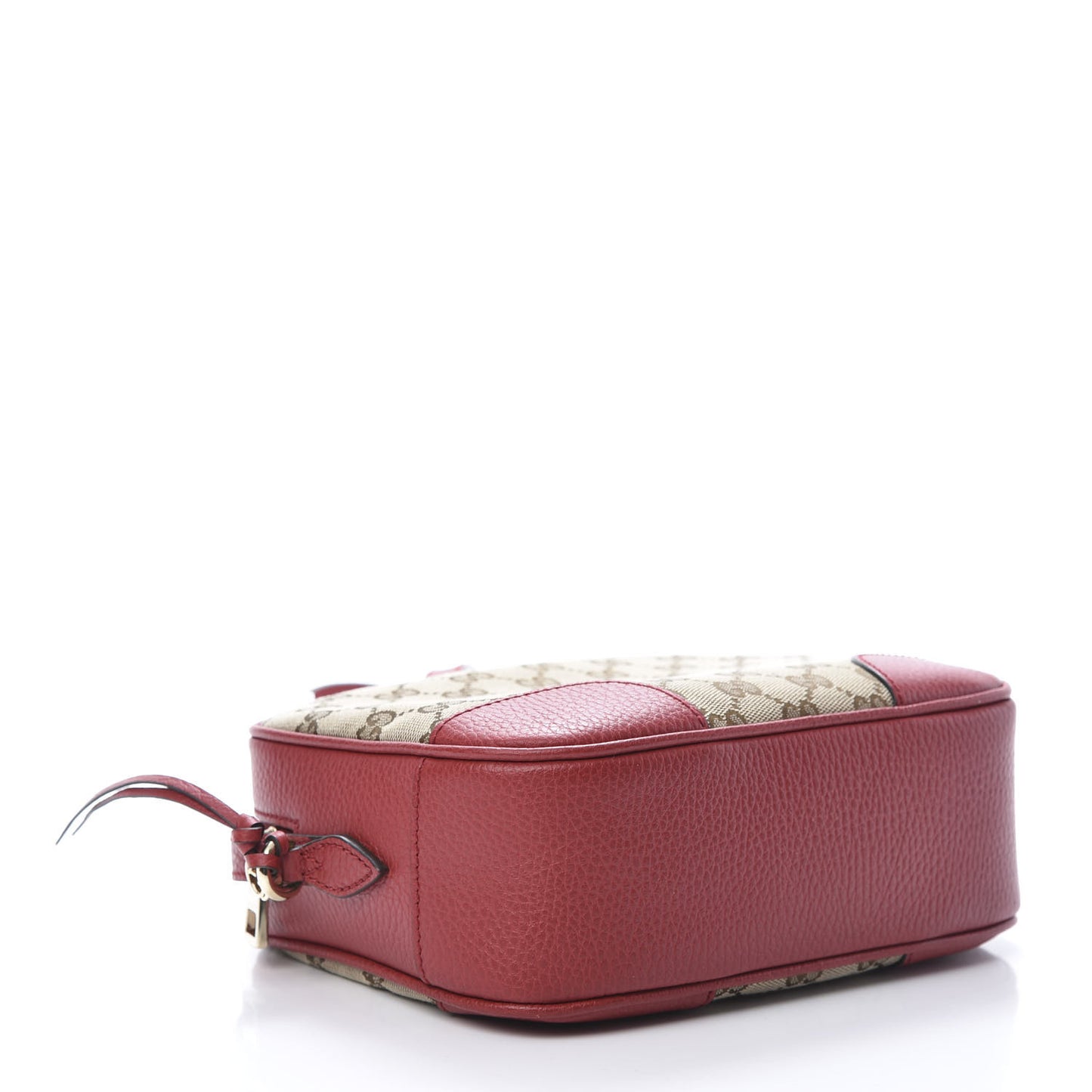 Monogram Mini Bree Messenger Bag Red