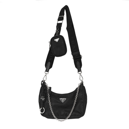 Prada Nylon Re-Edition 2005 Shoulder Bag Black 1 of 9