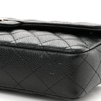 Chanel Caviar Quilted East West Flap Black 11 of 11
