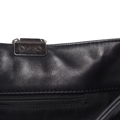 Chanel Calfskin Quilted Small Shopping In Chains Tote Black 15 of 15