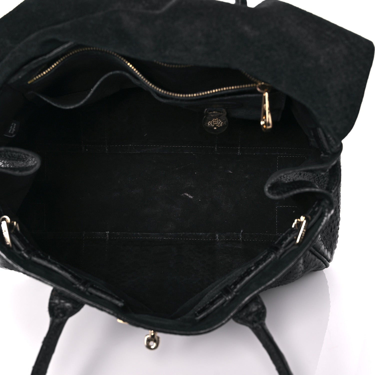 Mulberry Silky Snake Shine Bayswater Ink Blue 5 of 17