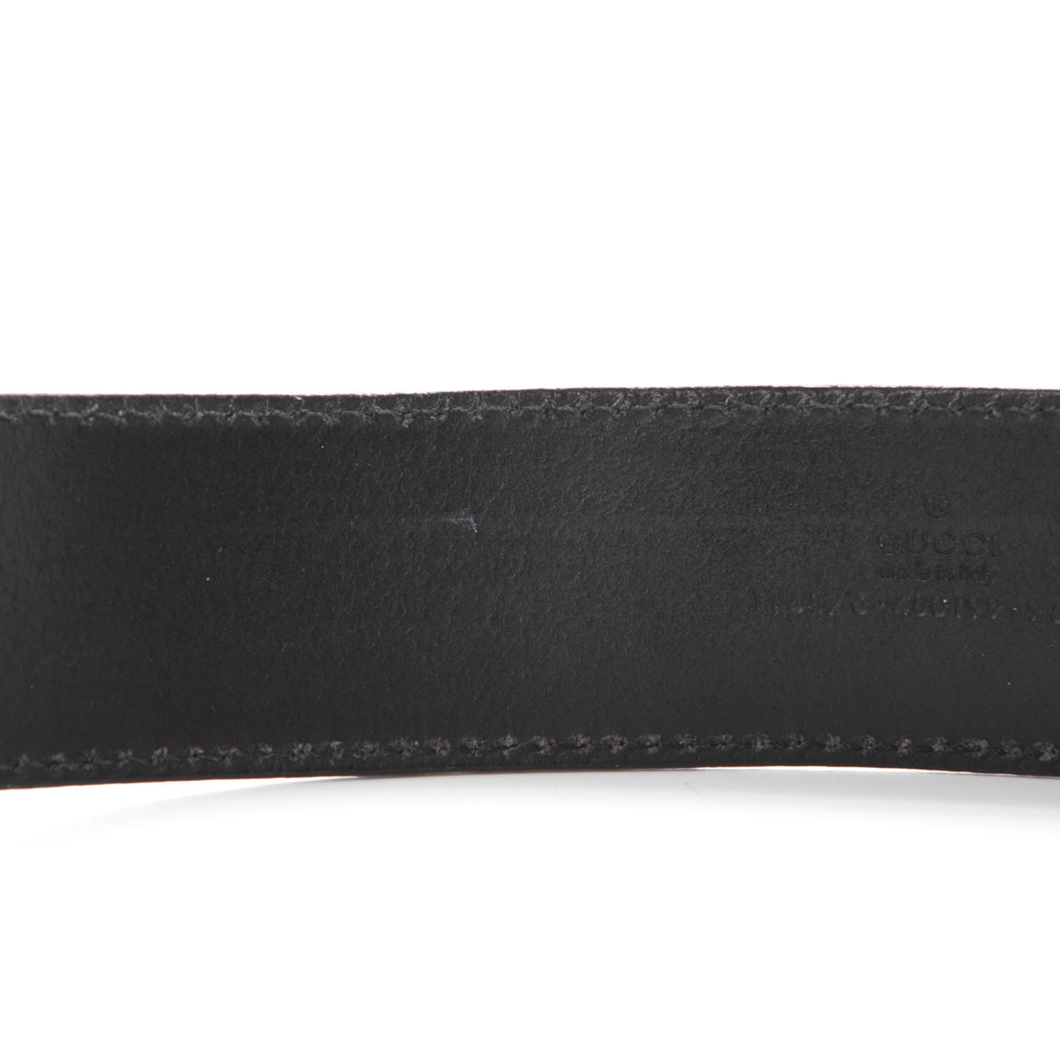Gucci Calfskin Interlocking G 40mm Belt 95 38 Black 8 of 9
