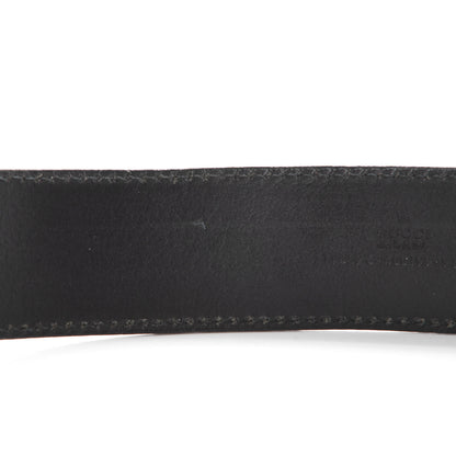 Gucci Calfskin Interlocking G 40mm Belt 95 38 Black 8 of 9