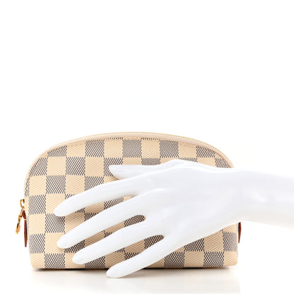 Louis Vuitton Damier Azur Cosmetic Pouch 2 of 6
