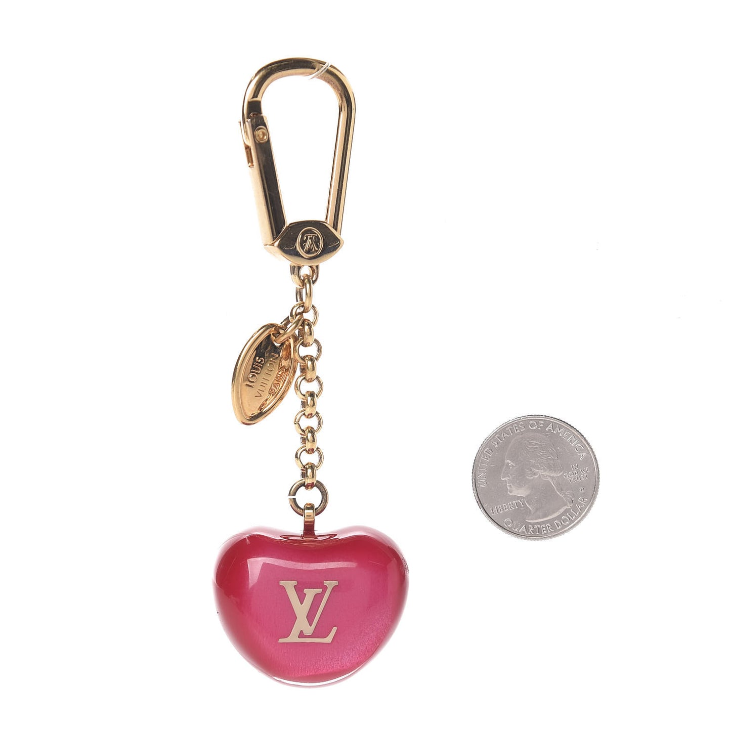 Pomme Bag Charm Key Holder Pomme D'Amour