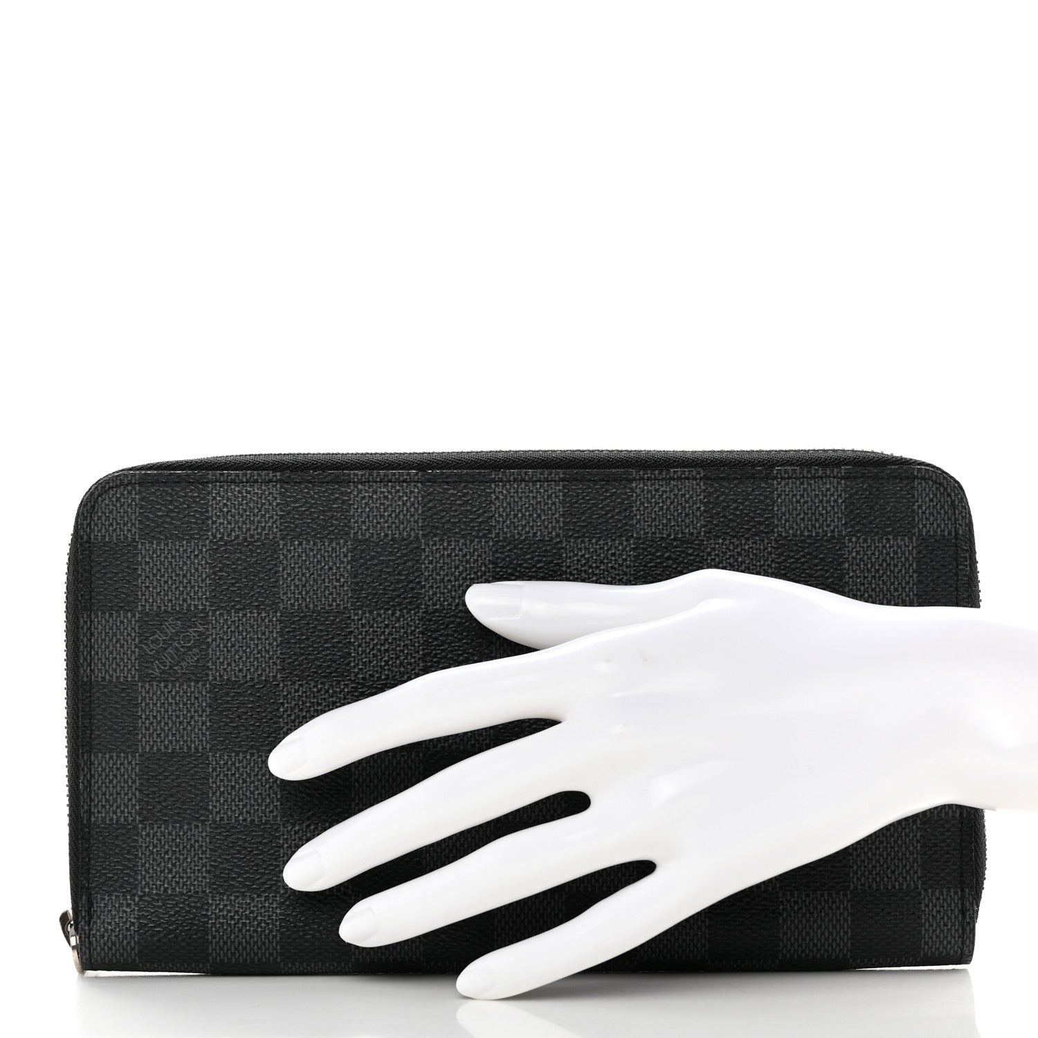 Louis Vuitton Damier Graphite Zippy Organizer Wallet 2 of 10