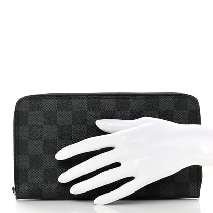 Louis Vuitton Damier Graphite Zippy Organizer Wallet 2 of 10