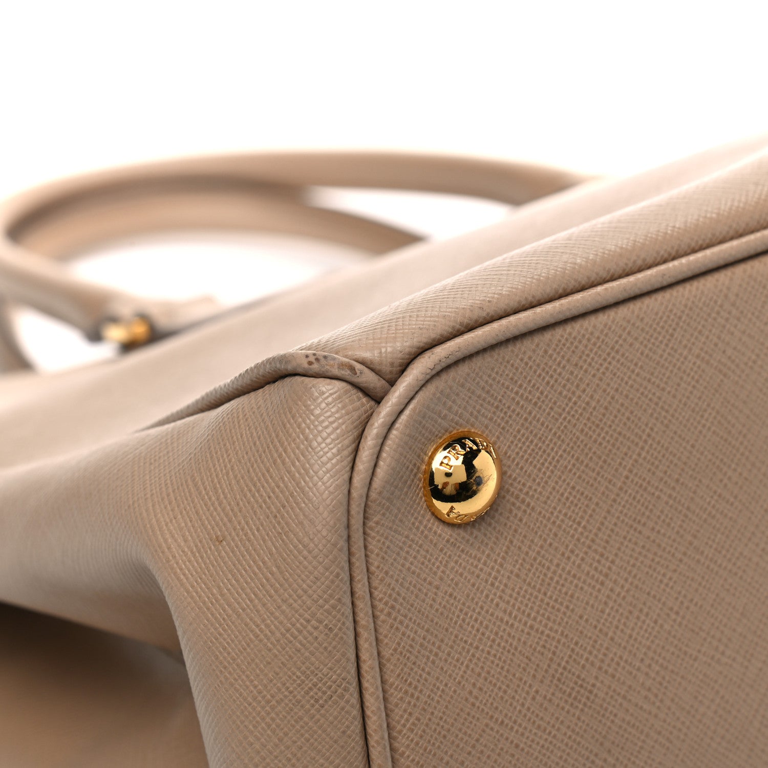 Prada Saffiano Medium Galleria Double Zip Tote Sabbia 7 of 15