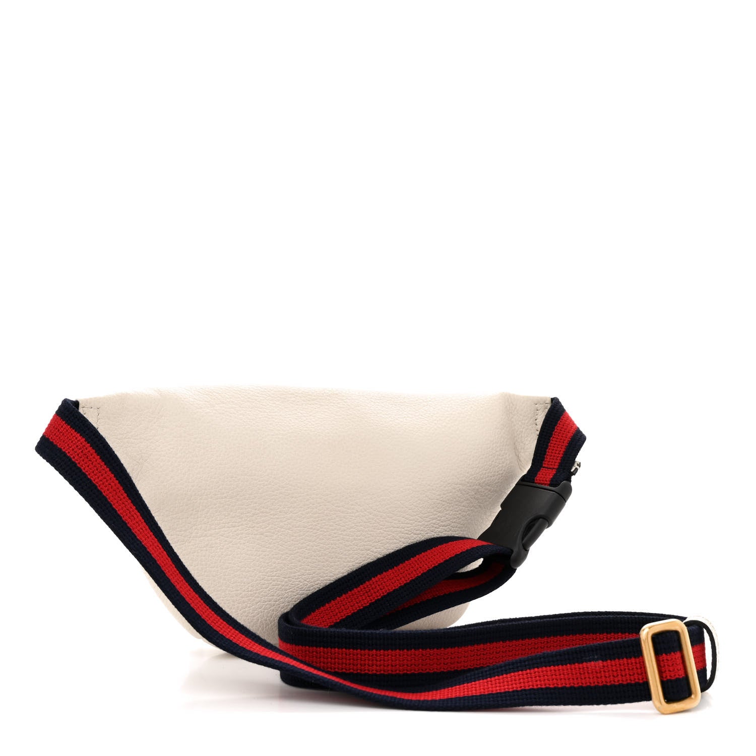Gucci Grained Calfskin Small Logo Belt Bag White 3 of 12