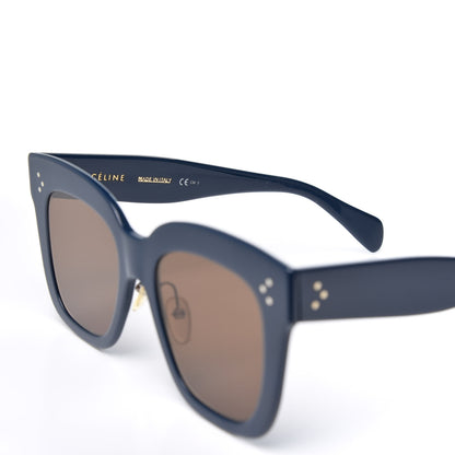 Celine Acetate Kim Sunglasses CL 41444/S Blue 5 of 7