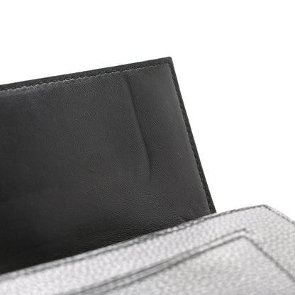 Alexander McQueen Pebbled Calfskin Skull Wallet on Chain Black 14 of 14