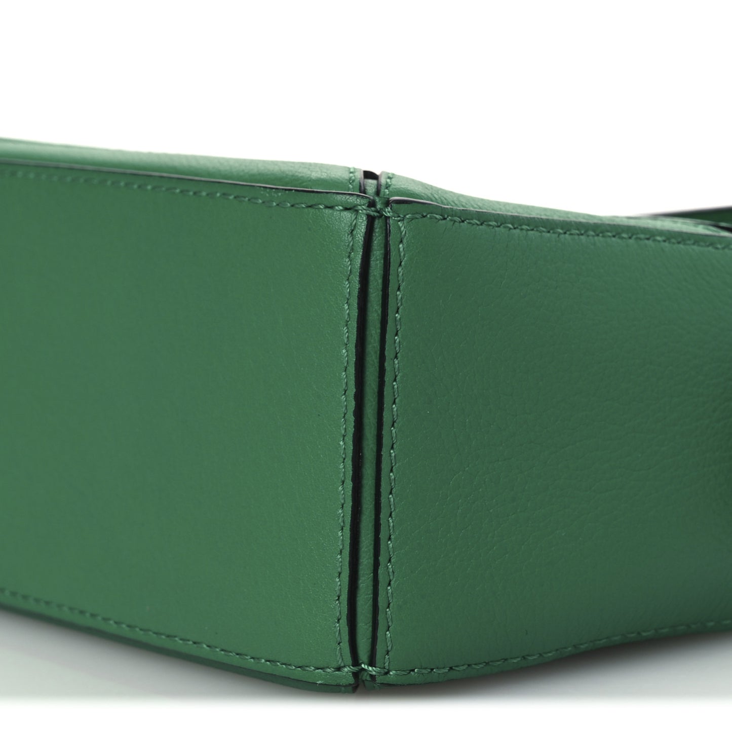 Calfskin Mini Puzzle Bag Jungle Green