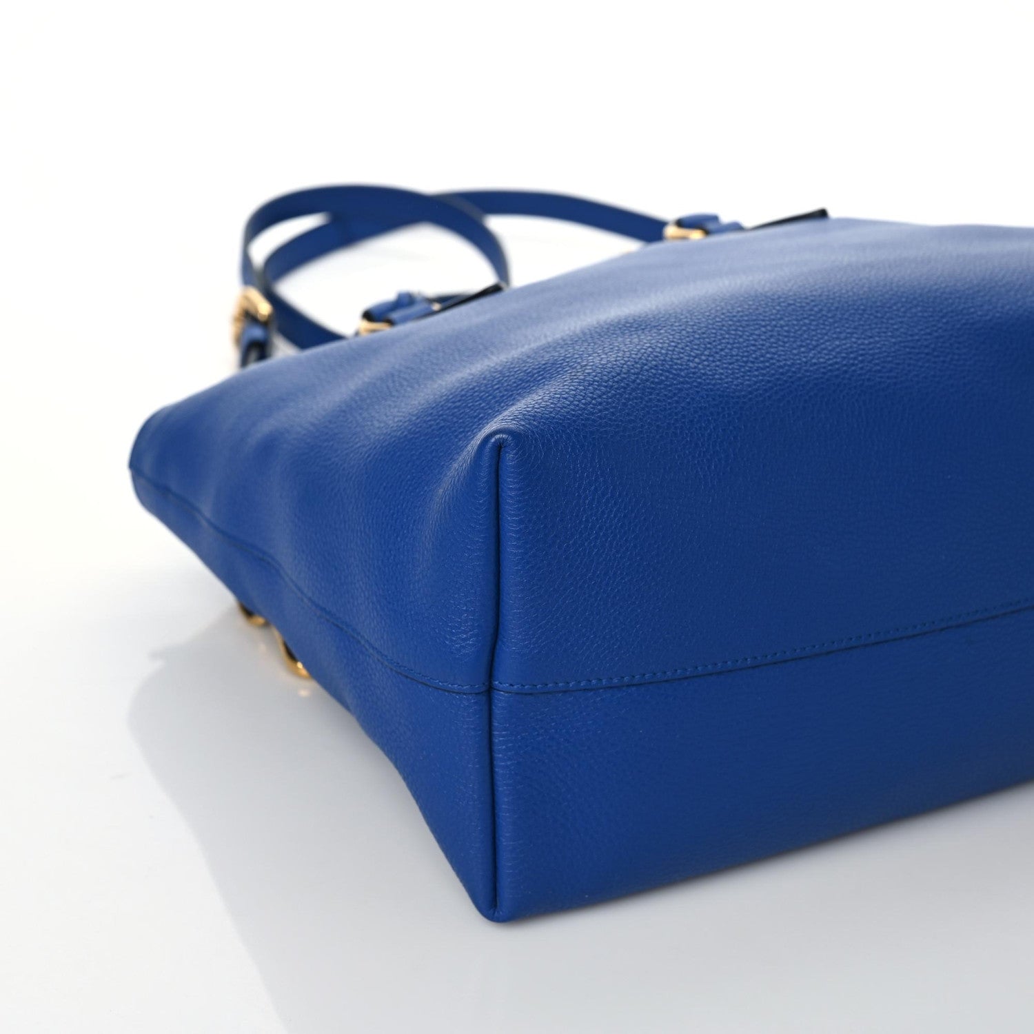 Prada Vitello Phenix Tote Royal 8 of 9