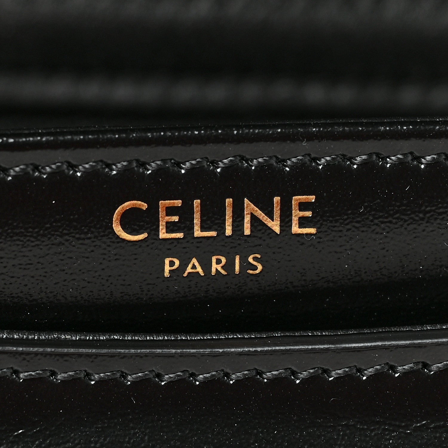 Celine Shiny Calfskin Teen Besace Black 6 of 8