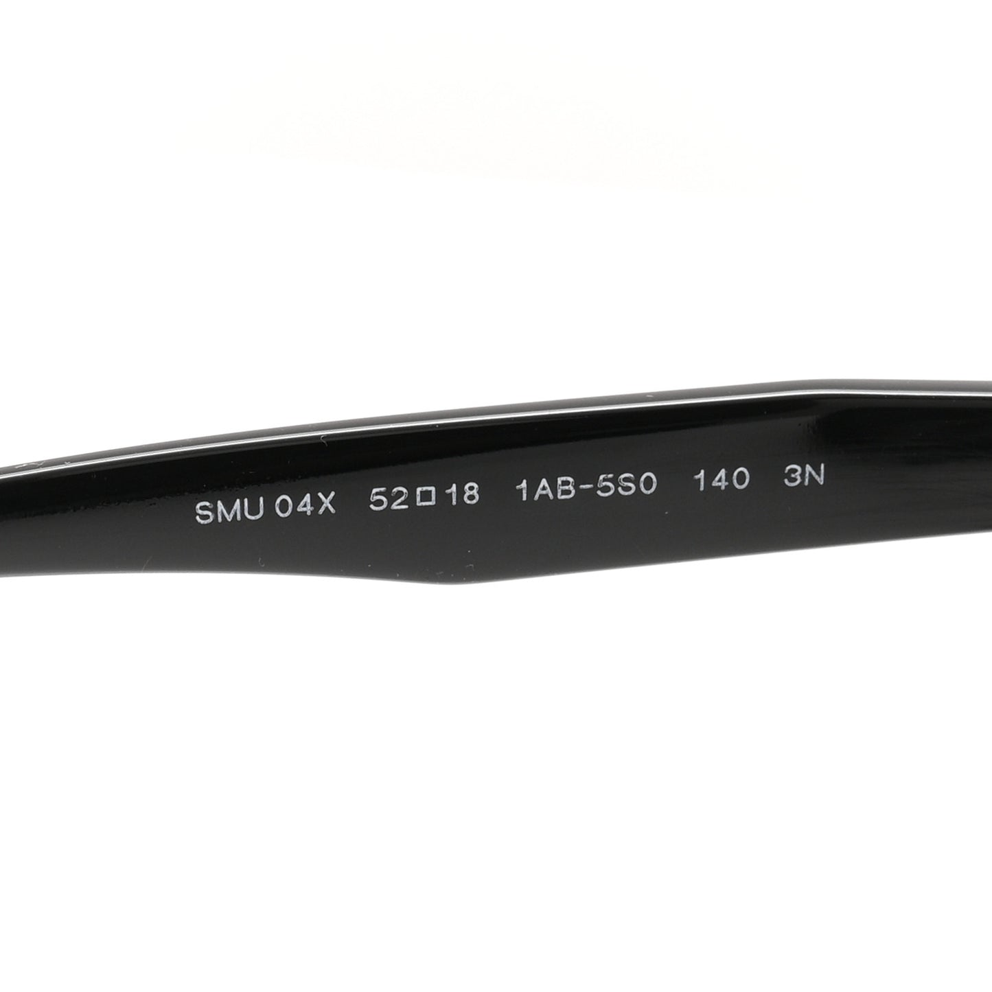 Acetate Cat Eye Sunglasses SMU 05X Black