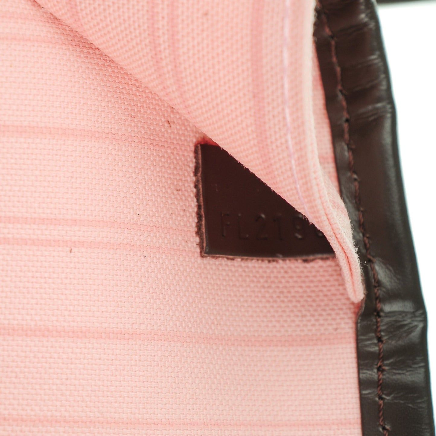 Damier Ebene Neo Neverfull MM Rose Ballerine