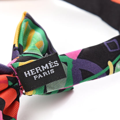 Hermes Silk Twill Bow Tie 4 of 6