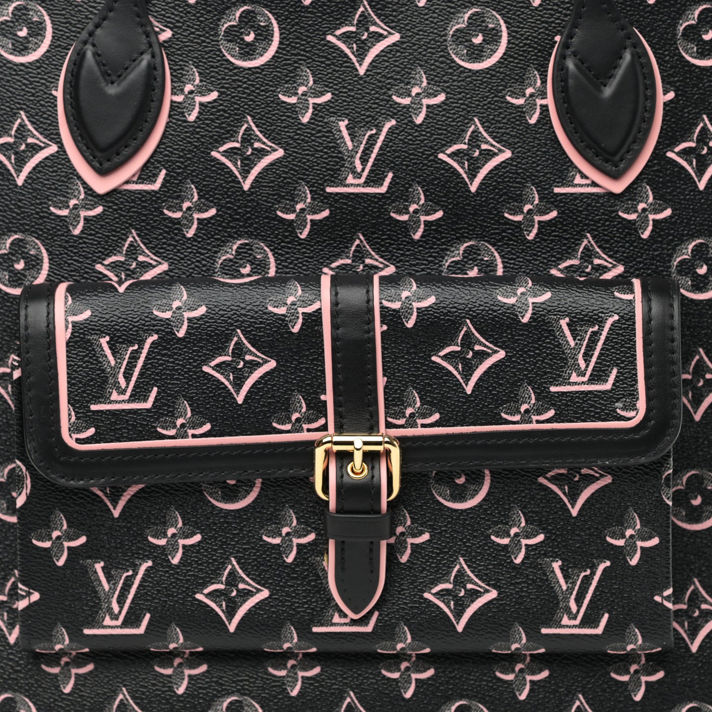 Monogram Fall For You Neverfull MM Black