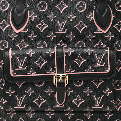 Louis Vuitton Monogram Fall For You Neverfull MM Black 8 of 10