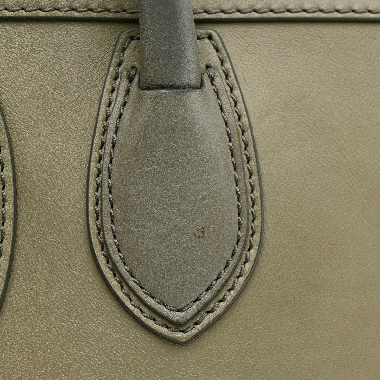 Celine Smooth Calfskin Mini Luggage Almond 17 of 19