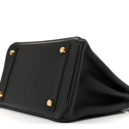 Hermes Togo Birkin 25 Black 10 of 13