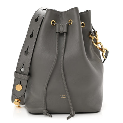 Fendi Vitello Grace Matte F is Fendi Grande Mon Tresor Bucket Bag Argilla 1 of 11
