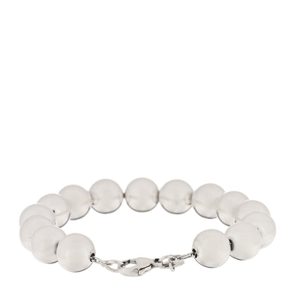 Tiffany Sterling Silver 10mm HardWear Ball Bracelet 2 of 3