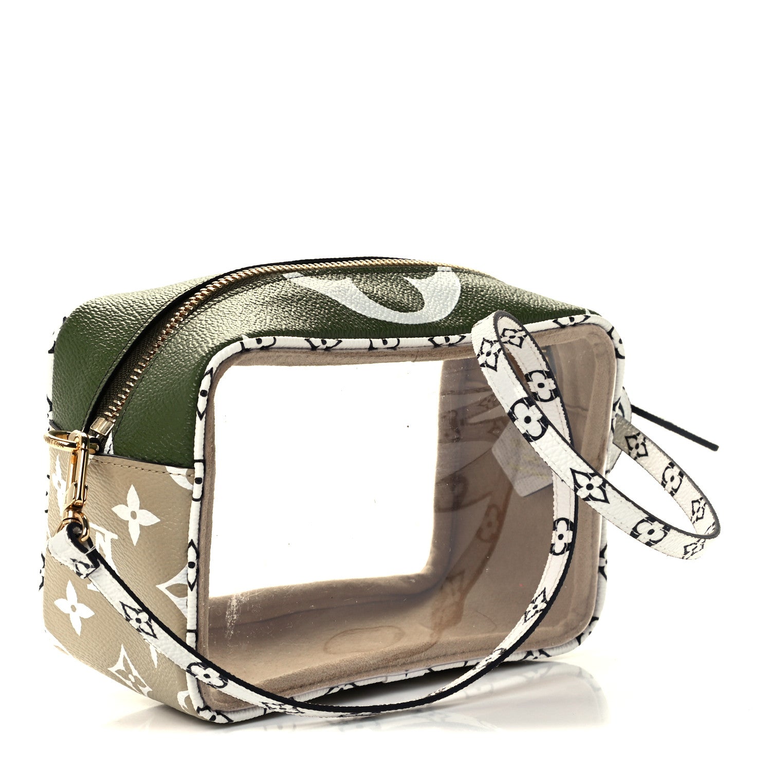 Louis Vuitton Monogram Giant Beach Pouch Kaki 3 of 11