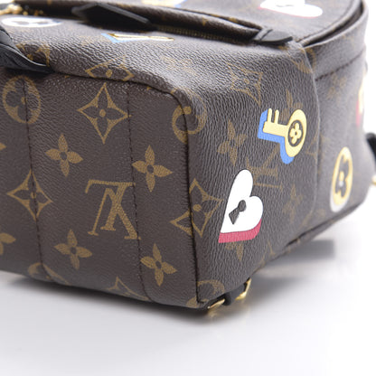 Louis Vuitton Monogram Love Lock Palm Springs Backpack Mini 9 of 10