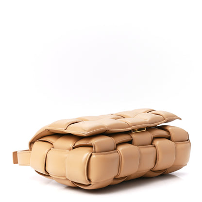 Bottega Veneta Nappa Maxi Intreccio Padded Cassette Crossbody Bag Almond 4 of 13
