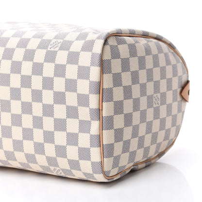 Louis Vuitton Damier Azur Speedy 30 7 of 13