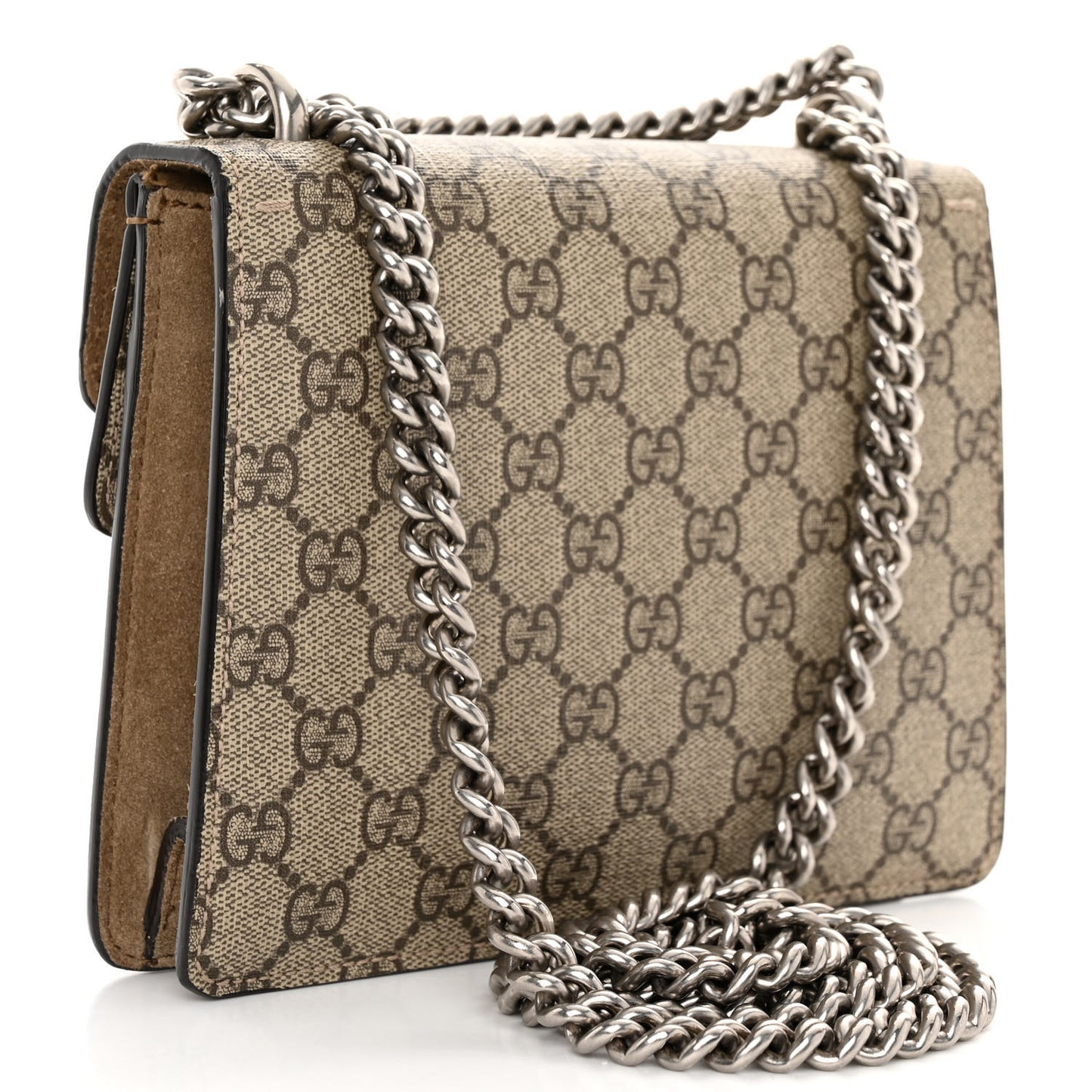 GG Supreme Monogram Mini Dionysus Shoulder Bag Taupe