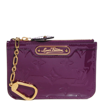 Louis Vuitton Vernis Key Pouch Amethyste 1 of 7