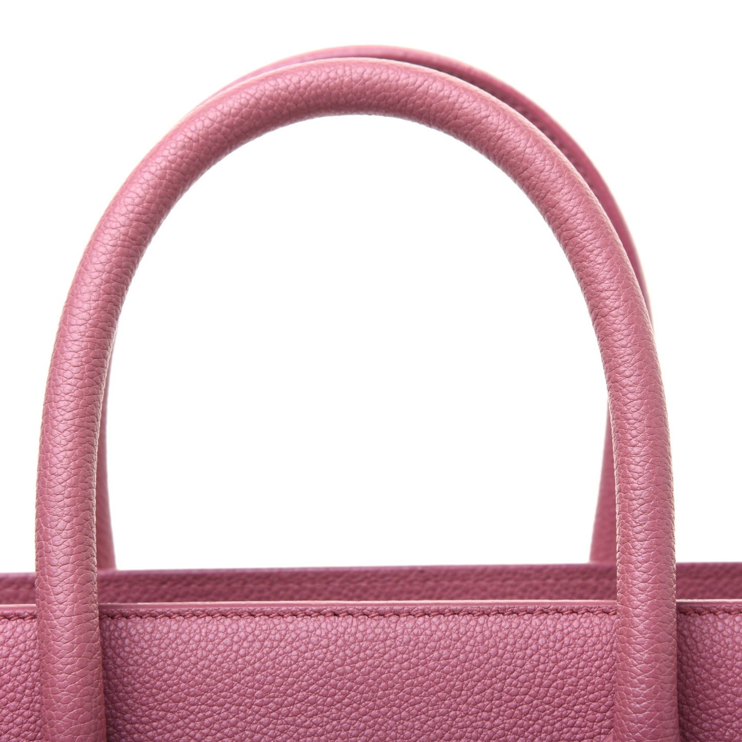 Grained Calfskin Small Sac De Jour Dark Rose