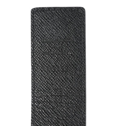 Louis Vuitton Calfskin Monogram 30mm LV Initiales Reversible Belt 75 30 Black 3 of 5