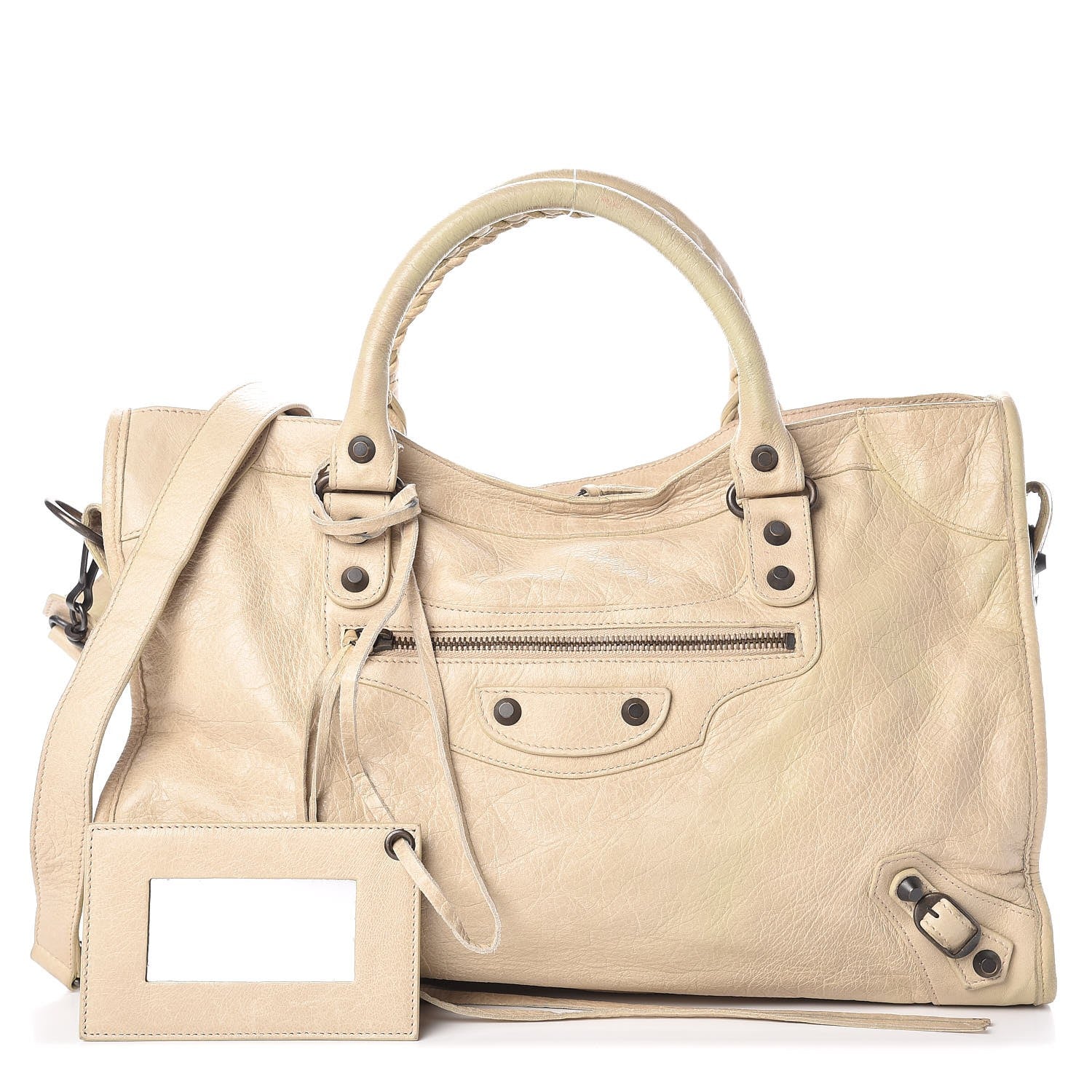 Balenciaga Agneau Classic Hardware City Praline 1 of 25