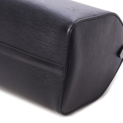 Louis Vuitton Epi Speedy 30 Black 5 of 9