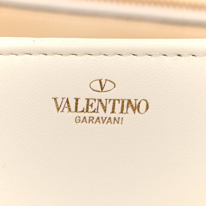 Valentino Garavani Nappa Small One Stud Top Handle Bag Ivory 6 of 10