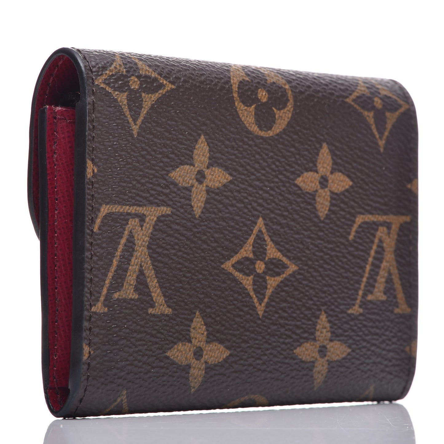 Monogram Rosalie Coin Purse Fuchsia