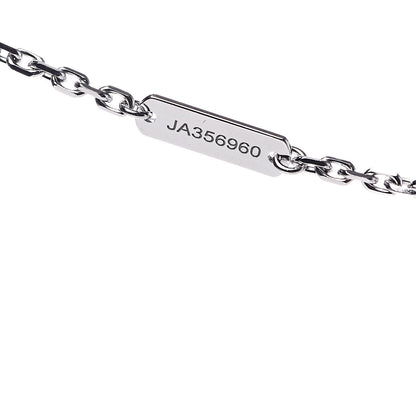 Van Cleef & Arpels 18K White Gold Black Onyx Magic Alhambra Pendant Necklace 6 of 7