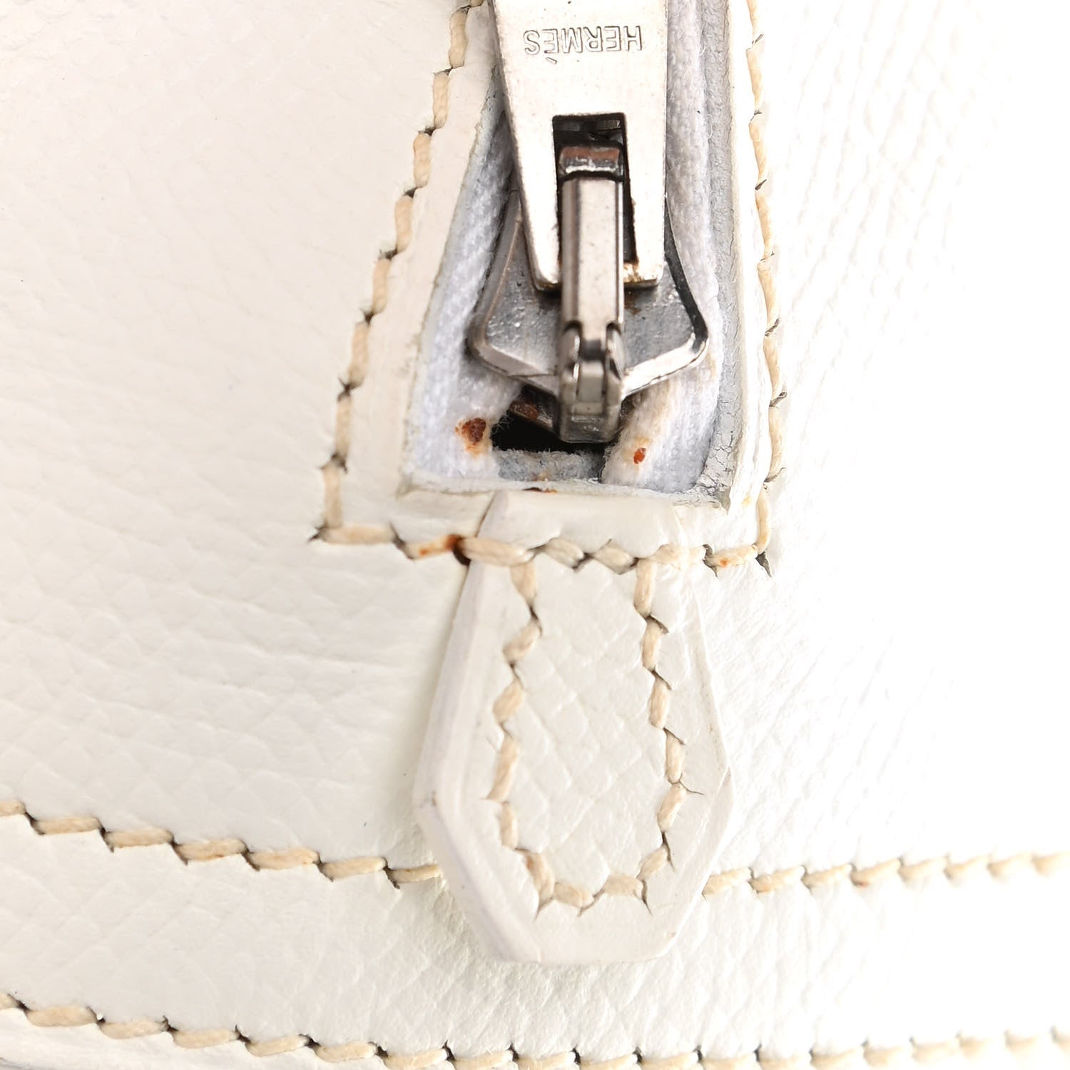 Hermes Epsom Plume 21 White 11 of 15