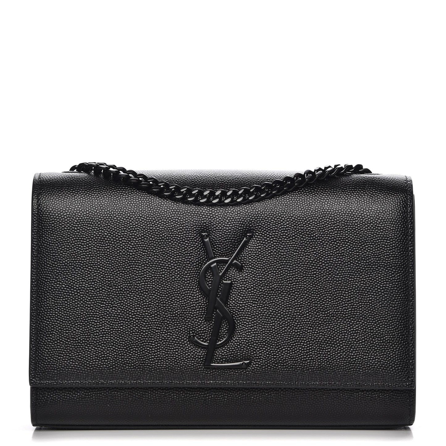 Grain De Poudre Small Monogram Kate Satchel Black