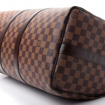 Louis Vuitton Damier Ebene Keepall Bandouliere 45 6 of 8