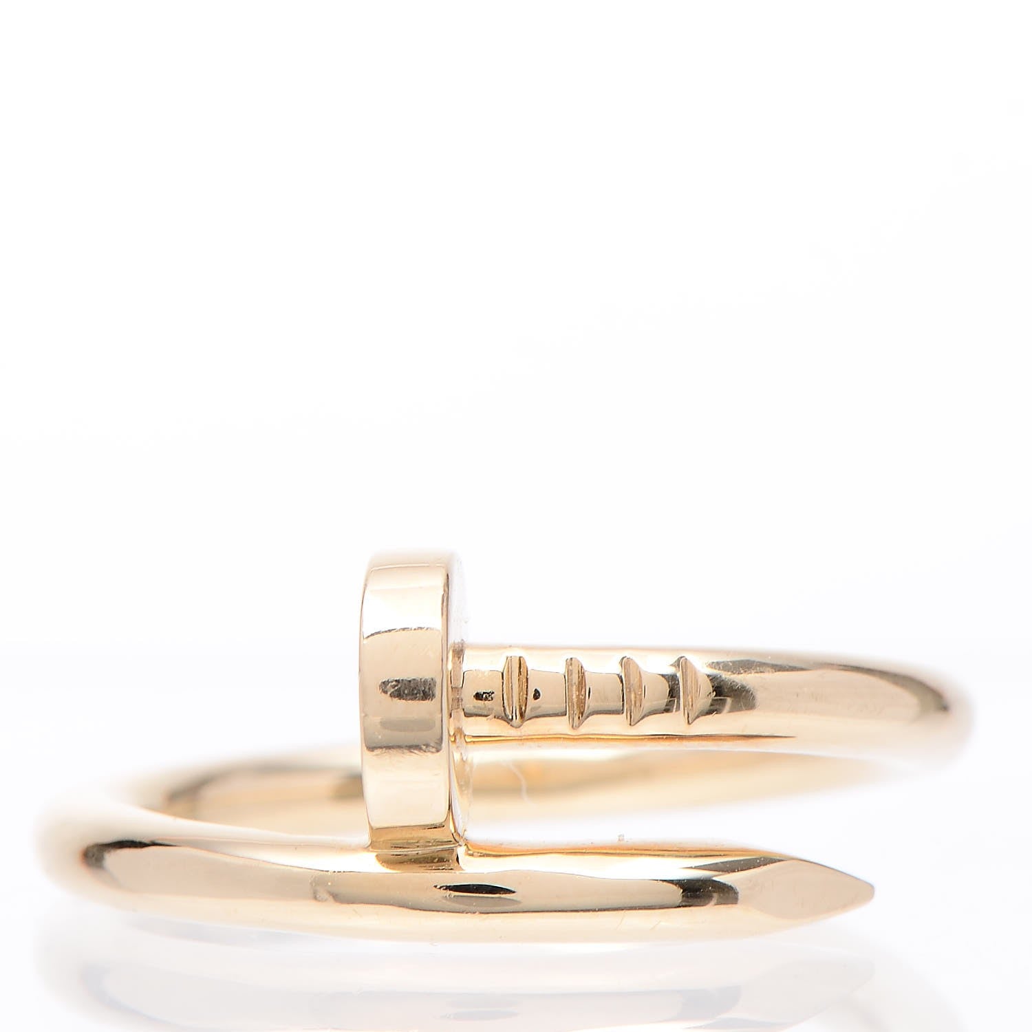 Cartier 18K Yellow Gold Juste Un Clou Ring 61 9.5 1 of 5