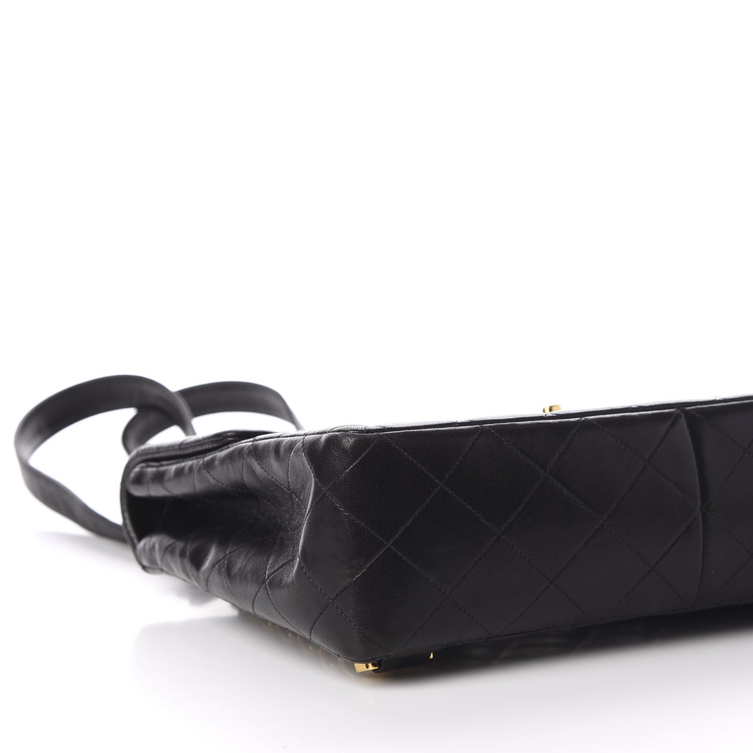Chanel Lambskin Quilted Backpack Black 5 of 12