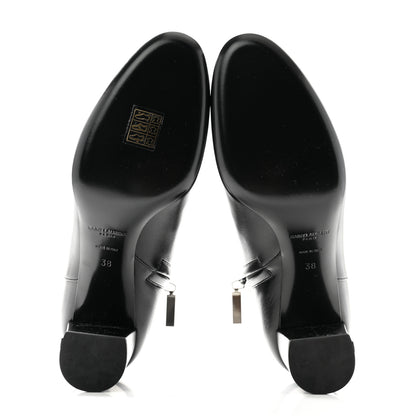 Saint Laurent Nappa Vendome Loulou Ankle Zip Boot 38 Black 5 of 8